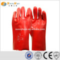 Sunnyhope guantes de trabajo con manguito rojo